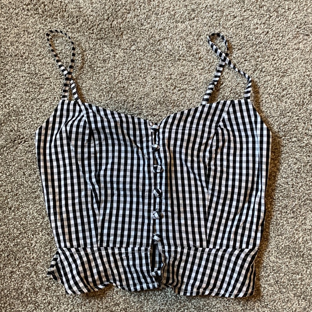 Womens Crop Tank Top